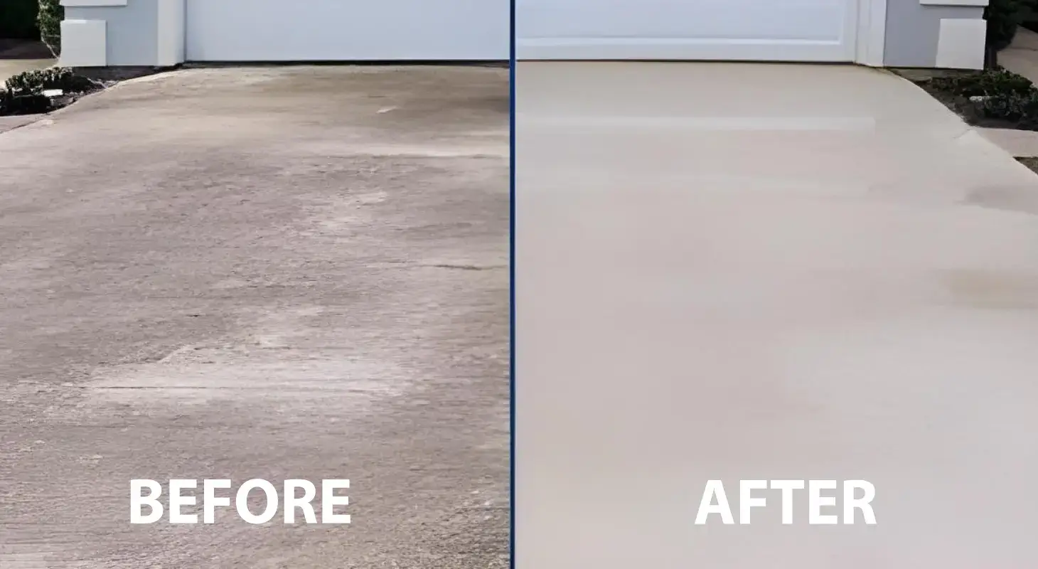 results of floor cleaned with jetpromax